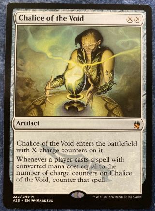 Mtg Chalice Of The Void Masters 25 Nm