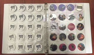 Star Wars 1995 Canada Games Complete Set 77 Pogs and Slammers RARE 3