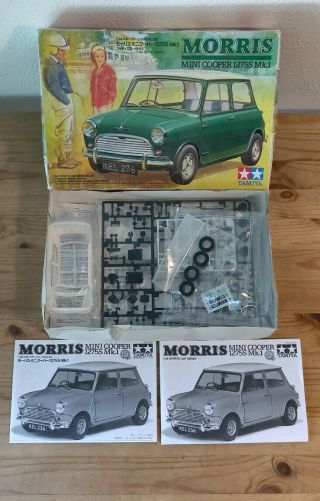 Tamiya Morris Mini Cooper 1275s Mk.  1 Model Kit,  1:24 Scale [2439]