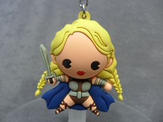 Marvel Collectors Valkyrie 3 - D Figural Key Chain Blind Bag Keychain Ring