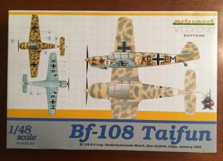 Bf - 108 Taifun - Eduard Weekend Edition - 1/48 Scale Unassembled Plastic Kit 8476