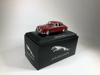 Atlas Editions 1/43 Scale Model Car 4641 122 - Jaguar Mk2 - Maroon