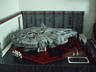 Star Wars Lego Death Star Docking Bay 327 Millennium Falcon 10179 75192 Ins Only