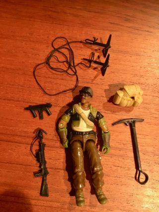Vintage 1985 Gi Joe Alpine Mountain Trooper Figure Complete W/ All Accessories