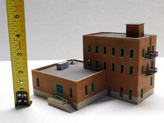 N Scale - Warehouse Industrial Building Structure For Model Train Layout 2