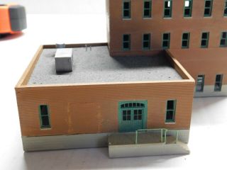 N Scale - Warehouse Industrial Building Structure For Model Train Layout 4