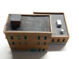 N Scale - Warehouse Industrial Building Structure For Model Train Layout 7