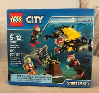 Lego Set Deep Sea Starter Set From The City Series (60091)