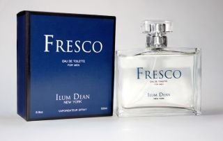 Fresco 3.  3oz Edt Spray By Ilum Dean For Men -