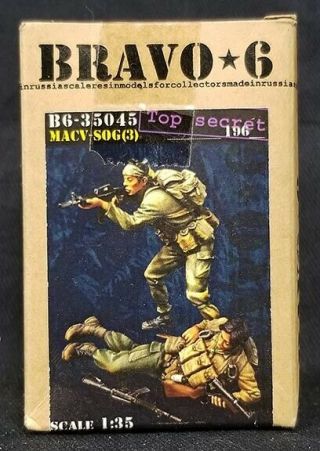 $9.  99 Nr Figure Blowout Bravo 6 35045 1/35 Resin Macv - Sog Top Secret 196