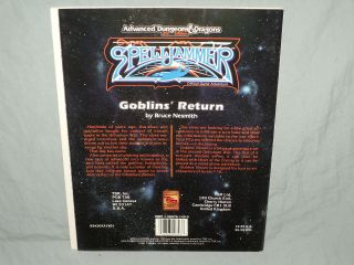 AD&D 2nd Ed Spelljammer Adventure - SJS1 GOBLINS RETURN (RARE and HARD TO FIND) 3