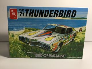Amt Ford 1971 Thunderbird " Bird Of Paradise " Screw Chassis Reissue Model Kit Nor