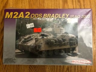 Bags Dragon M2a2 Bradley Ods Iraq 2003 1:72 Armor Series Model Kit 7226