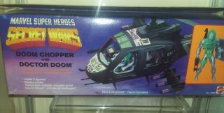 Marvel Secret Wars Doom Chopper With Doctor Doom Figure Very Rare