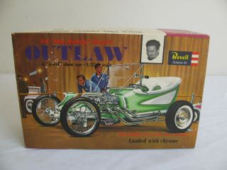 Vintage Revell 1/25 Ed " Big Daddy " Roth Outlaw Hot Rod Show Car Parts / Restore