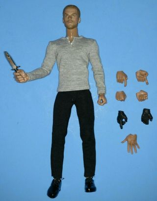 Custom 1/6 Scale " Dexter " As Portrayed By Michael C.  Hall Action Figure.  12.  5 "