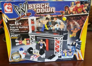 Wwe Stackdown Train & Rumble Play Set Next Day