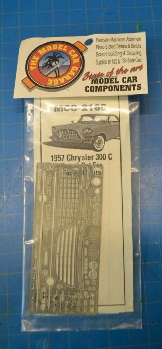 Model Car Garage Mcg - 2165 1957 57 Chrysler 300 C Photoetch Set