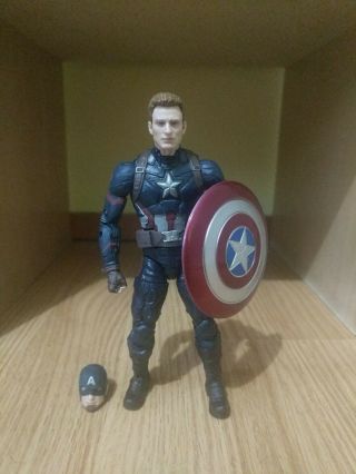 Marvel Legends The First Ten Years Civil War 2 Pack Captain America Loose