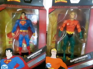 Dc Comics Multiverse Friends Superman & Aquaman Action Figure,  6 "