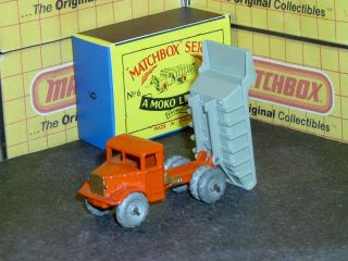 Matchbox Lesney Euclid Quarry Truck 6 A1 Mw Thin Gap F - C Sc1 V/nm Crafted Box