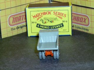 Matchbox Lesney Euclid Quarry Truck 6 a1 MW thin gap F - C SC1 V/NM crafted box 6