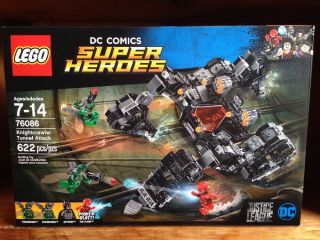 Lego Dc Heroes Justice League Knightcrawler Tunnel Attack 76086
