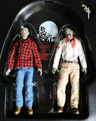 George A.  Romero ' s DAWN OF THE DEAD Plaid Shirt & Flyboy Zombie One:12 2018 2