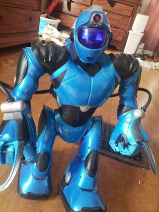 Wowee Robosapien V2 Blue 22 Inch Robot No Remote