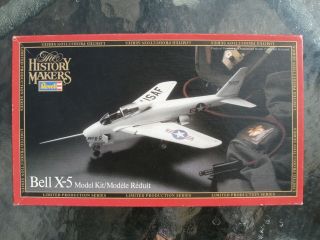 1982 Vintage Revell The History Makers 1/40 Bell X - 5 8619