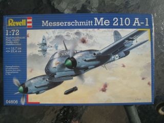 Revell Germany 1/72 Messerschmitt Me210a - 1 04606