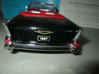 Franklin 1957 Chevrolet Bel Air Convertible 1:24 Diecast 5