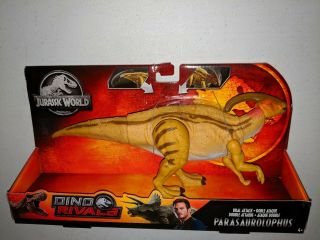 Jurassic World Dino Rivals Parasaurolophus Dual Attack Fallen Kingdom