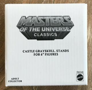 Motu Classics Castle Grayskull Stands Masters Of The Universe