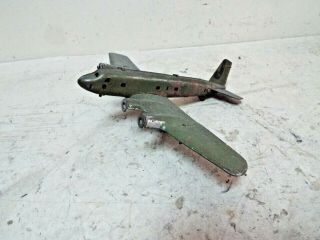 Vintage Marx Pressed Steel Toy Plane Ww2 Bomber Wyondotte