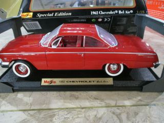 Maisto Special Edition 1962 Chevrolet Bel Air 1:18th Scale.