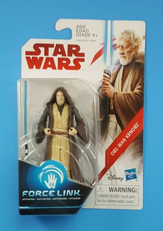 Obi - Wan Ben Kenobi Star Wars Force Link Action Figure The Last Jedi Moc