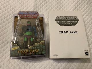Motuc Trap Jaw,  Masters Of The Universe Classics Trapjaw W/ Mailer Box