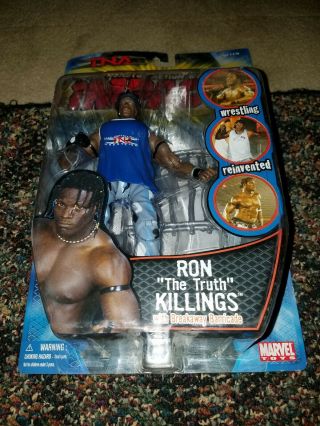 2005 Nwa Tna Impact Marvel R Truth Ron Killings Mip Wrestling Figure Wwf Wwe