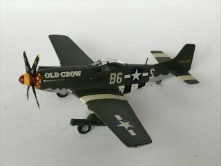Franklin Armour 1/48 P - 51d Mustang " Old Crow " Diecast Display Model