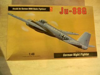 1/48 Hobby Craft Ju - 88g German Night Fighter Plastic Model Kit Hc1606
