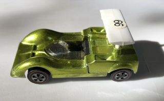 Hot Wheels Redline 1969 - Us Chaparral 2g - Light Green Look