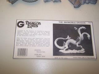 Grenadier Dragon Lords The Invincible Dragon D&D 2527 Complete 4