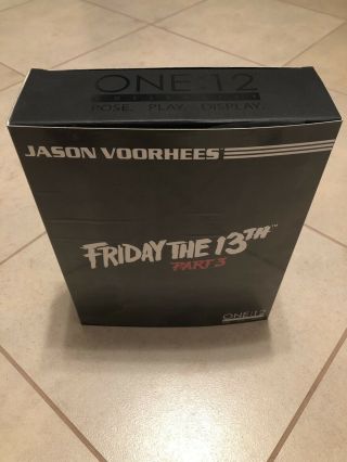 Authentic Mezco One:12 Collective Friday The 13th Part 3 Jason Voorhees