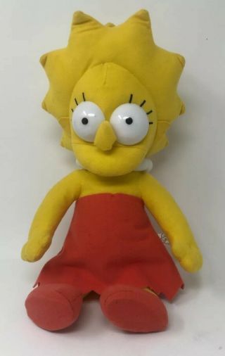 Lisa Simpson 12 " Plush Doll 2015 Toy Factory,  The Simpsons (10)