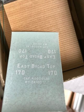 Quality Craft Model Kit O Gauge N3 East Broadtop Double Sheathed Boxcar Unbuilt 5