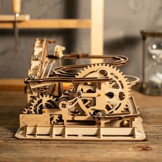 Robotime Diy Wooden Marble Run Game Model Kits Construction Building Toy Stem