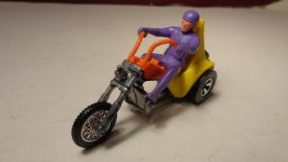 Hot Wheels Redline Era Rumbler Yellow/orange 3 - Squealer With Rider 1971 (loose)