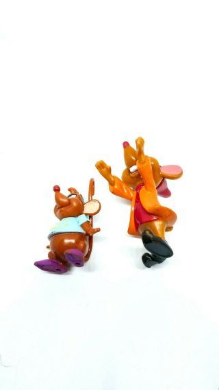 Disney Cinderella Royal Escort Gus Gus Mouse & Regular Jaq PVC Figures 5
