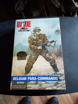 Gi Joe Classic 1997 Limited Edition Belgian Para Commando